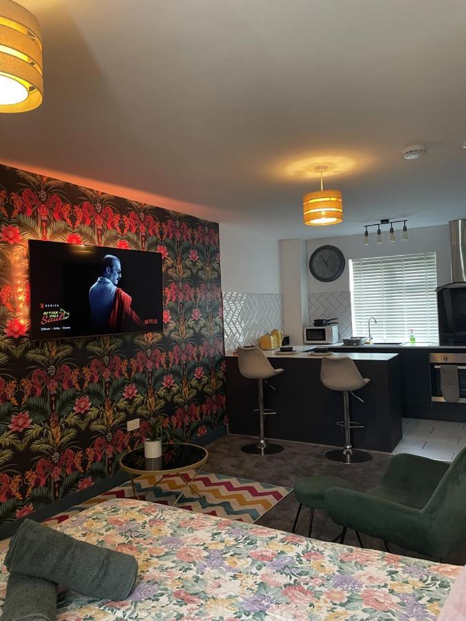 Luxury Studio Apartment Near Birmingham Citycentre Eksteriør billede